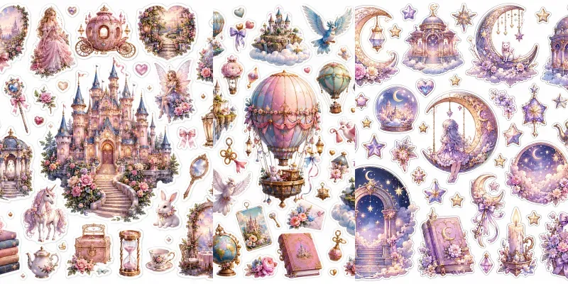 Dreamy Fairytale Sticker Sheets generated by undefined