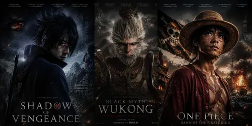 Animegame Liveaction Poster Generator generated by chatgpt-image