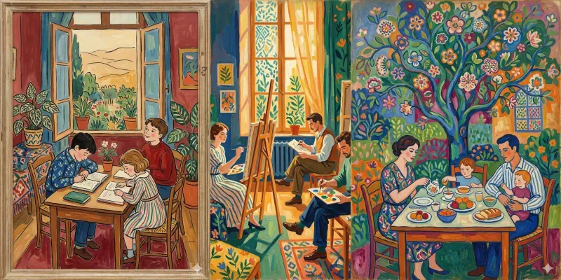 Matisse Style Fine Art generated by undefined