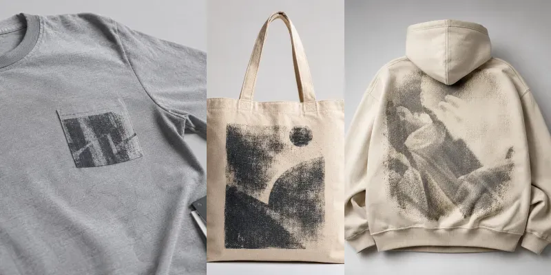 Halftone Merch Mockup Photo Builders generated by undefined