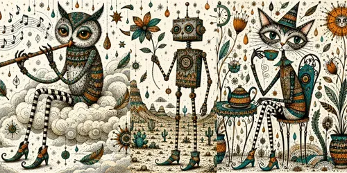 Whimsical Character Graphic Assets generated by chatgpt-image