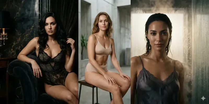 Sultry Editorial Boudoirs generated by undefined