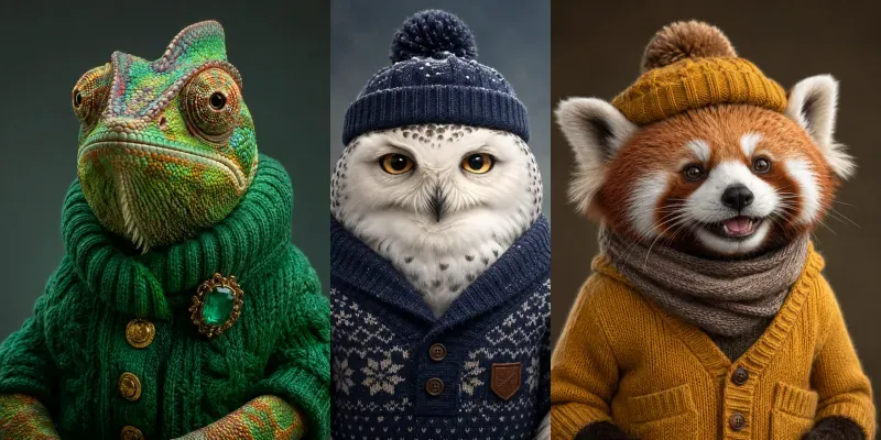Cozy Character Portrait Generator generated by undefined