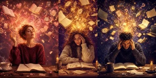 Mind On Fire Series generated by chatgpt-image