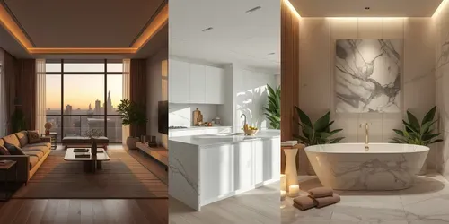 Luxury Home Interiors generated by leonardo