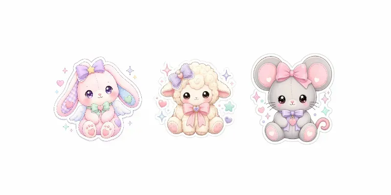 Cutecore Stickers generated by undefined