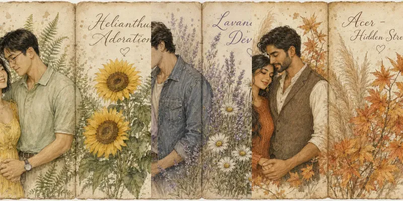 Aesthetic Botanical Journal Couple Photos generated by undefined
