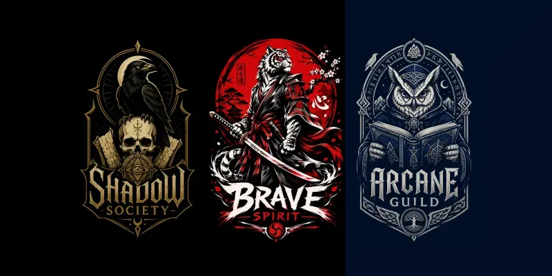 Narrative Mascot Emblem Logo Designers generated by undefined