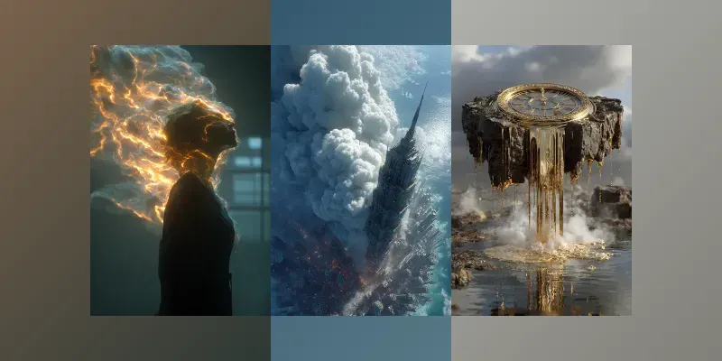 Cinematic Scifi Vision Encounters generated by undefined