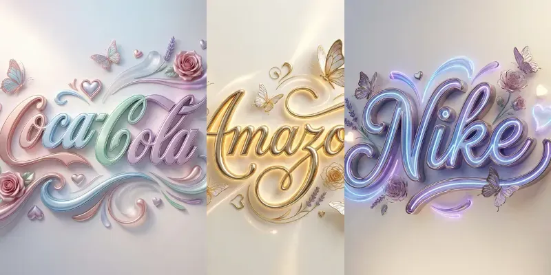 Luxury 3d Studio Wall Name Design generated by undefined