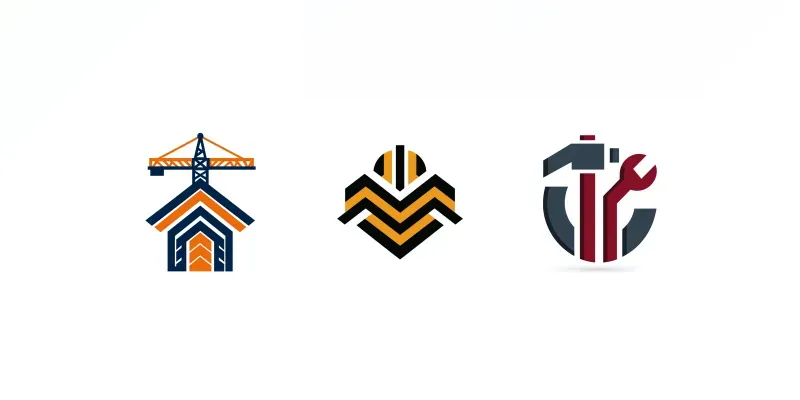 Construction Company Logo Designs generated by undefined