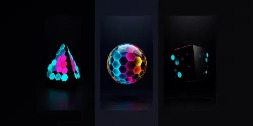 Hypnotic Geometric Shape Loops generated by grok-video