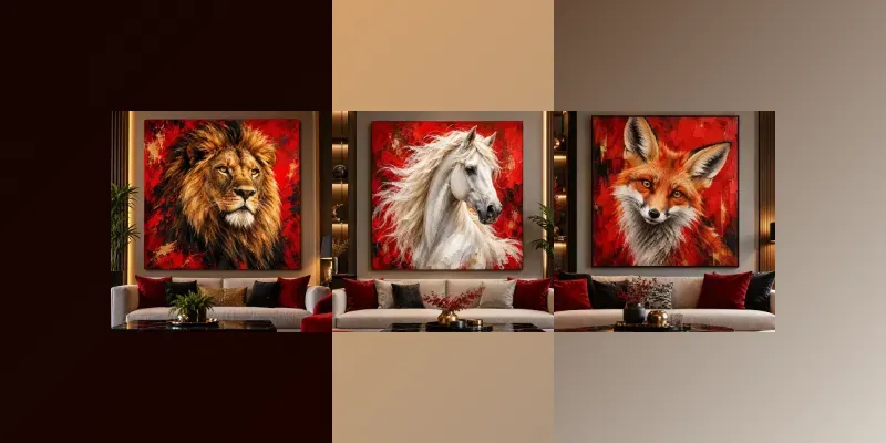 Bold Animal Canvas Art