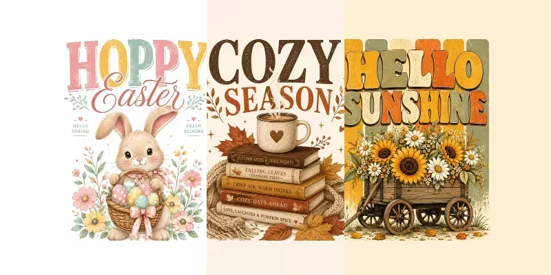 Cozy Lifestyle T Shirt Designs generated by undefined