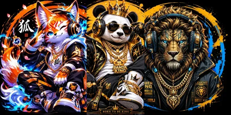 Luxury Urban Mascot Collections generated by undefined