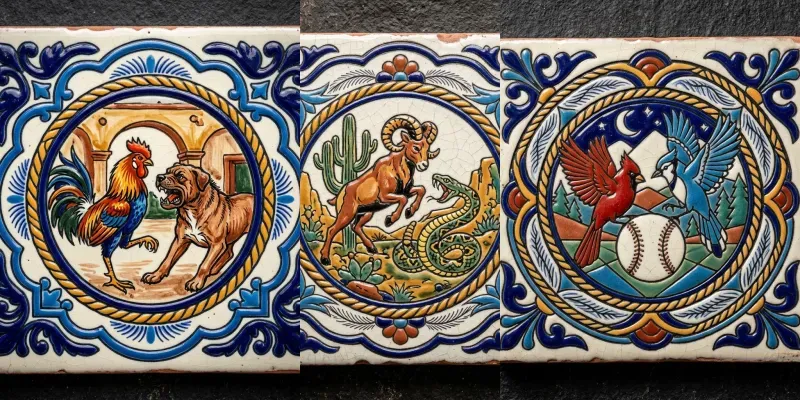 Generates Authentic Mexican Talavera Majs