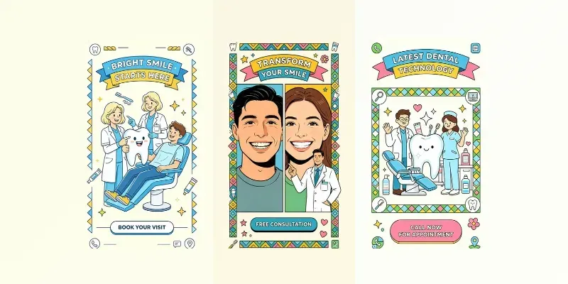 Dental Clinic Instagram Posts generated by undefined
