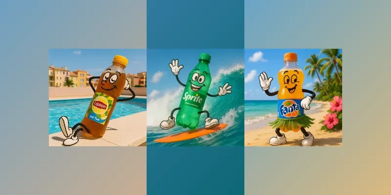 Summer Mascot Drink Mockups