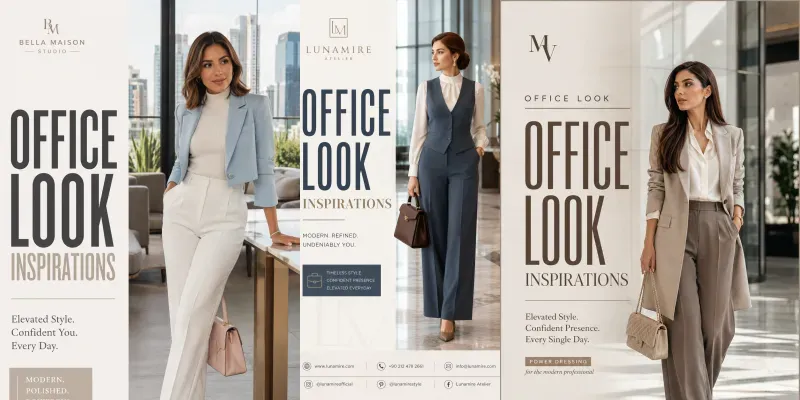 Editorial Office Fashion Pin Systems generated by undefined