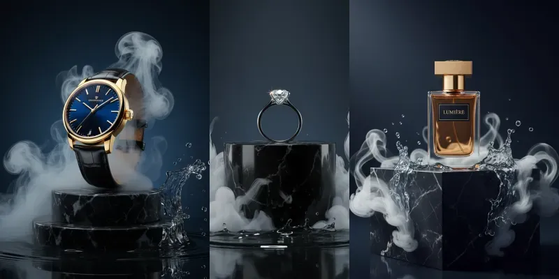 Luxury Product Photography Master High generated by undefined
