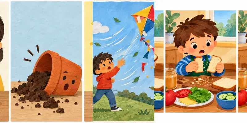 Kids Everyday Sequencing Picture Cards