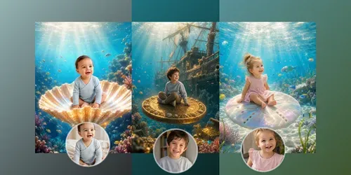 Tiny Ocean Rides For Kids Pets generated by chatgpt-image