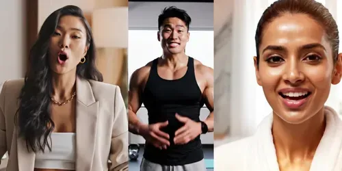 Influencer UGC Ads For Tiktok generated by veo