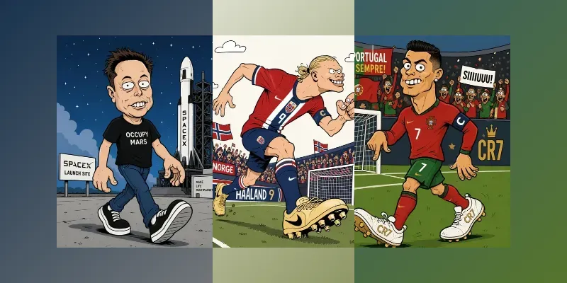 Funny Cartoon Caricatures generated by undefined
