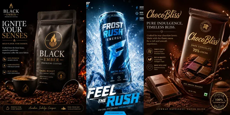 Premium Product Ad Poster Generator generated by undefined