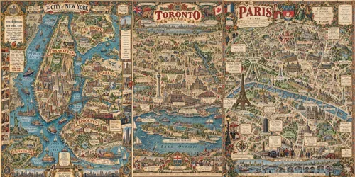 Vintage Pictorial City Map Generator generated by chatgpt-image