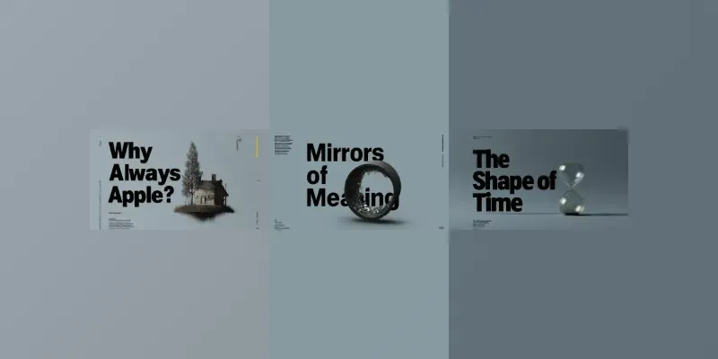 Elegant Visual Metaphors Ppt generated by undefined