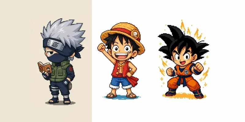 Tiny Pixel Anime Mascot Generator generated by undefined