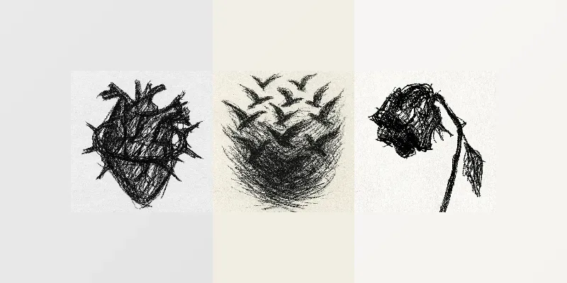 Handdrawn Scribble Art generated by undefined