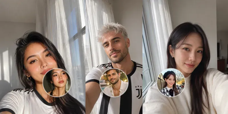 Natural Window Selfie Portraits generated by undefined