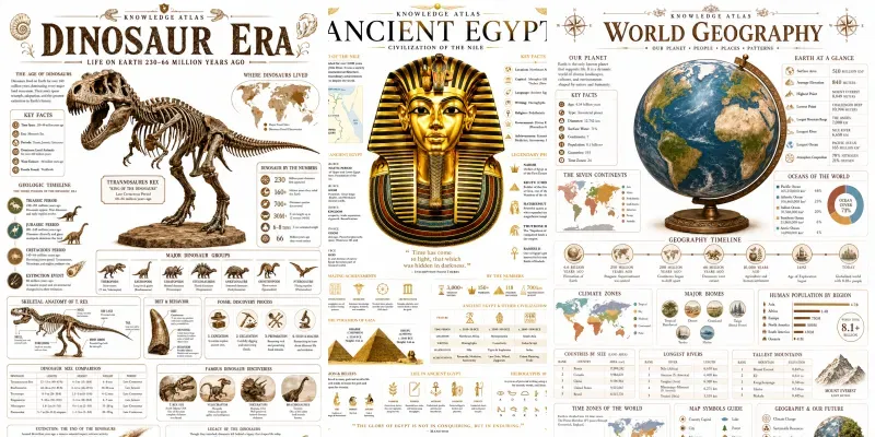 Knowledge Atlas Infographic Generator generated by undefined