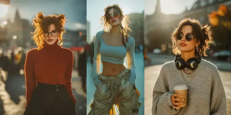 Cinematic Urban Style Portraits generated by undefined