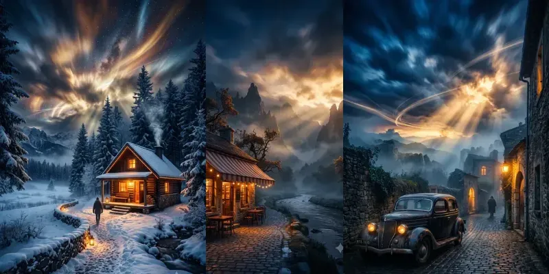 Cinematic Mystical Landscape generated by undefined