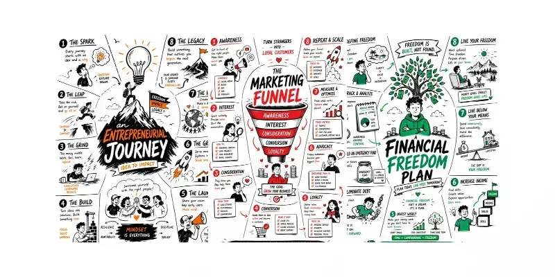 Concept Doodle Infographics generated by undefined