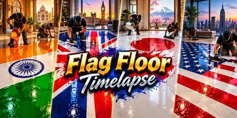 Flag Floor Timelapses