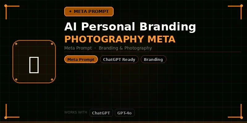 Personal Branding Photography Meta Ai generated by undefined