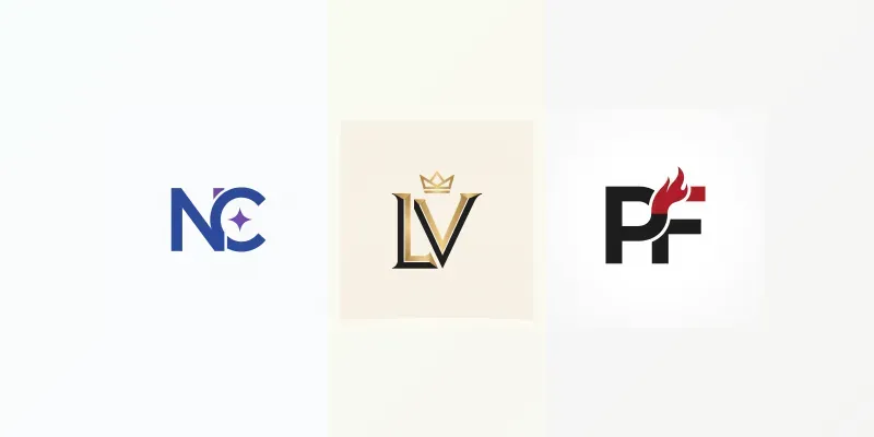 Minimal Monogram Logo Generator generated by undefined