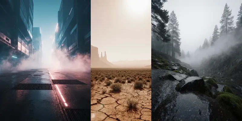 Cinematic Landscape Backdrops generated by undefined