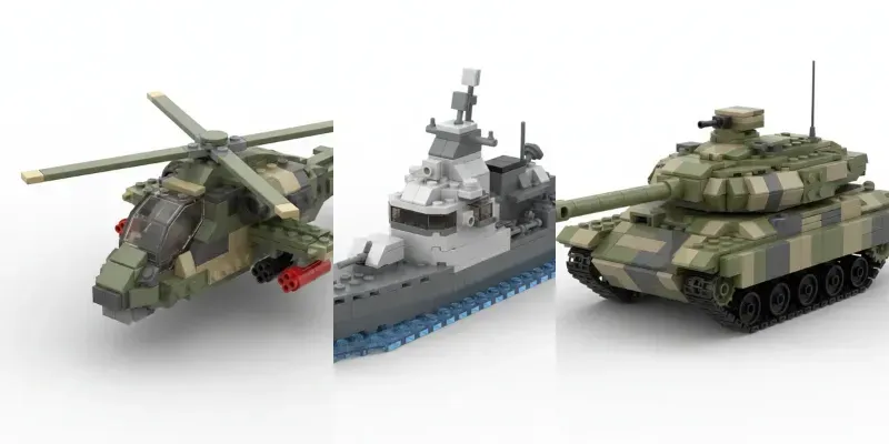 Lego Military Vehicle Icons generated by undefined