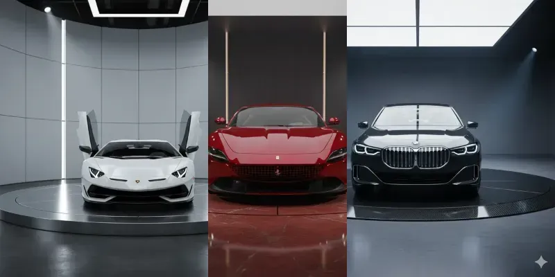 Luxury Automotive Showcases generated by undefined