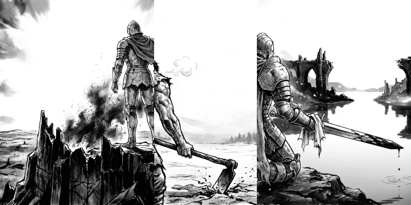 Zen Seinen Manga Ink Generator generated by undefined
