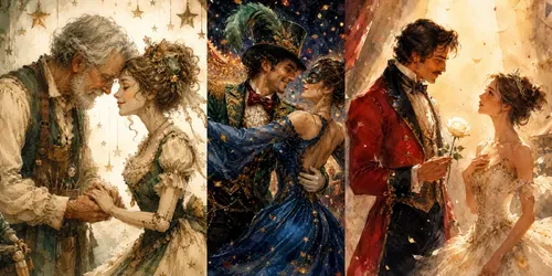 Whimsical Romance Stories generated by chatgpt-image