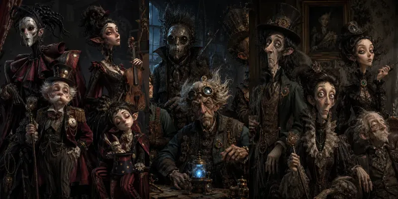 Surreal Eccentric Portraits generated by undefined