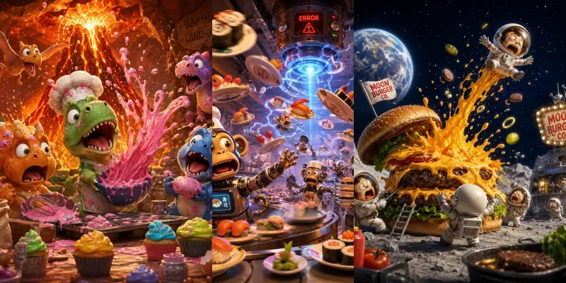 Epic Cartoon Chaos Sets generated by undefined