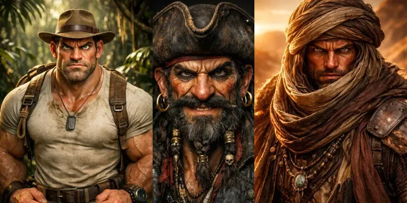 Stylized Cinematic Characters generated by undefined