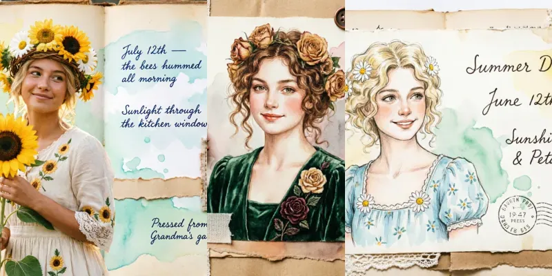 A Vintage Junk Journal Tributes generated by undefined